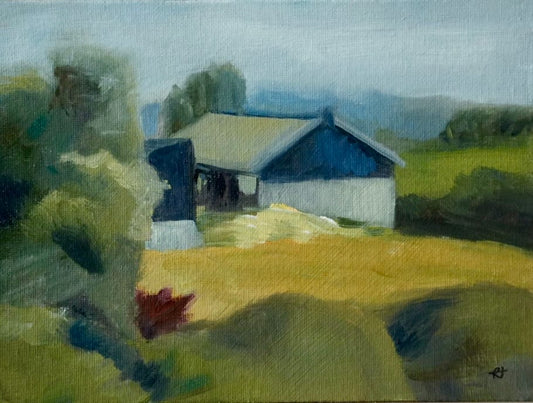 Johnstown - The barn in the morning