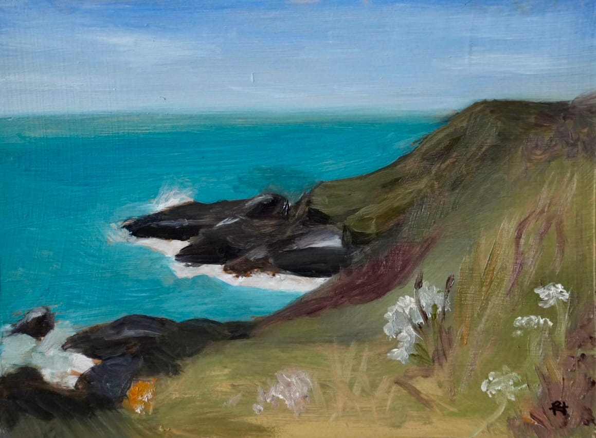 Cahore - From the cliff top